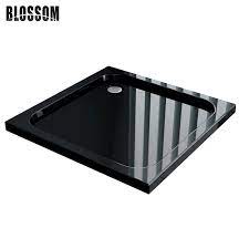 Benefit from the rounded acrylic base, acrylic walls and the premium sliding door. Black Square Removable Abs Resin Fiberglass Freestanding Tray Cheap Custom Acrylic Shower Base Buy Shower Base Black Shower Base Acrylic Shower Base Product On Alibaba Com