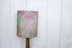Statement Lampshade Bright Lampshade Green Lamp Shade Rainbow Home Decor Rainbow Lampshade Table Lamp Antique Lamp Shades Green Lamp Shade Pink Lamp Shade