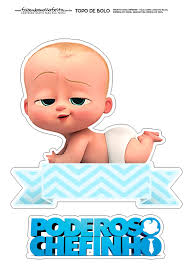 Boss baby centerpiece, boss baby birthday party decoration. Boss Baby Free Printable Cake Toppers Oh My Baby