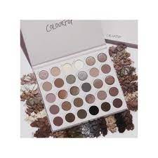 Color higo, color marrón rojizo, color rosa cálido, color rosa pastel, color rosa polvoriento, marrón rojizo, tonos marrones cálidos, tonos nude, tonos rosados, violeta. Paleta Cieni Colourpop Stone Cold Fox Pressed Powder Shadow Palette