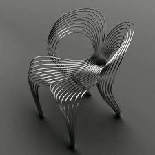 Stainless Steel Wire Chair Ron Arad Arad Claims It Is Diseno De Muebles Sillas Diseno Muebles