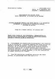 Nous ne devrions en aucun cas faire une déclaration politique qui nous engage d'une quelconque façon, avant d'avoir reçu le résultat définitif de l'enquête. Unesco World Heritage Centre Document Determination Du Montant De La Contribution Au Fonds Du Patrimoine Mondial Prevue A L Article 16 De La Convention