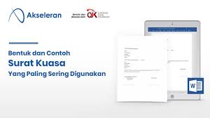 Text of contoh surat wakil. Ini 3 Contoh Surat Kuasa Yang Paling Sering Digunakan Akseleran Blog