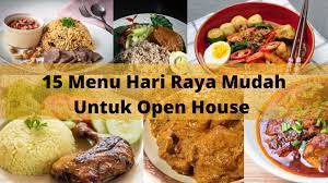 Banyak rancangan rumah minimalis yang terlihat simple dan efisien dengan banyak space. 15 Himpunan Senarai Menu Hari Raya Mudah Untuk Open House