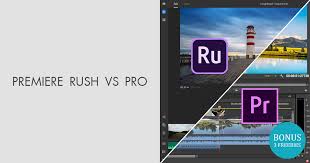 Adobe premiere rush rates 4.6/5 stars with 10 reviews. Premiere Rush Vs Pro 2021 What Software Is Better Freebies