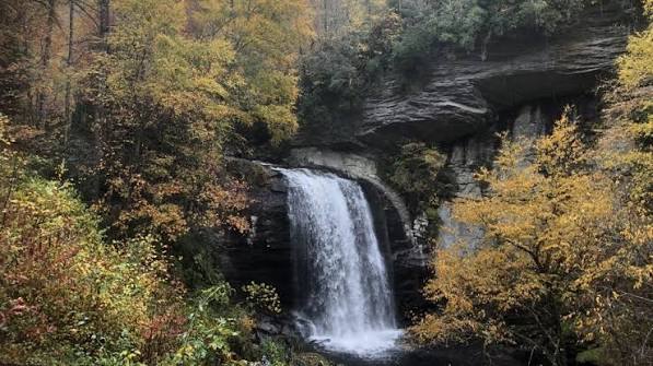 Looking Glass Falls (U.S. National Park Service)