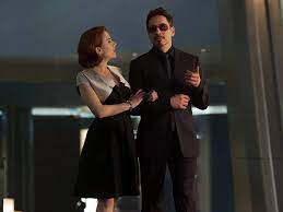 Yes she is portraying the black widow in the next ironman movie which will be released in 2010. Photo Robert Downey Jr Aka Iron Man S Cameo In Scarlett Johansson S Black Widow Leaked Online English Movie News Times Of India