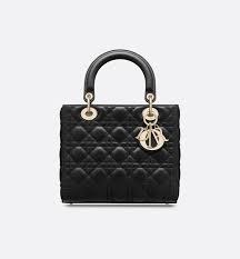 Widest selection of new season & sale only at lyst.com. Medium Lady Dior Bag Black Cannage Lambskin Bags Woman Dior