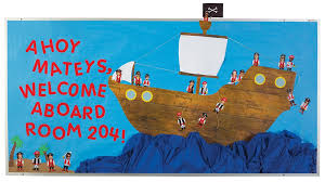 I know that pirates aren't necessarily good people, but i would put a twist on it. Classroom Decor Gallery Pacon Creative Products