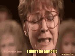 I Didnt Do It Not Guilty GIF