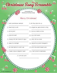 Christmas carol trivia comes up as a game that is based on the novel by charles dickens entitled a christmas carol. Printable Christmas Song Scramble Christmas Carol Game Printable Christmas Games Christmas Charades