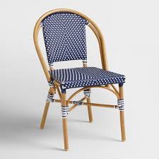 Navy Blue Indoor Outdoor Bistro Chair Bistro Chairs Outdoor French Bistro Chairs Bistro Chairs