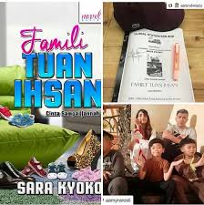 Drama bersiri 20 episod itu diterajui oleh aaron aziz dan amyra rosli. Telemovie Raya Famili Tuan Ihsan Di Novelholic Bookclub Facebook