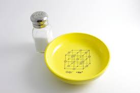 Yellow Bowl With Salt Molecule Chemistry Etsy Yellow Bowls Chemistry Finishing Salt