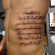 Philippians 4:13 explained | i can do all things through christ who strengthens me. Mens Bible Verse Tattoos On Ribs Proverbs 3 5 6 Trust In The Lord With All Your Heart Tattoosformen Verse Tattoos Bible Tattoos Bible Verse Tattoos