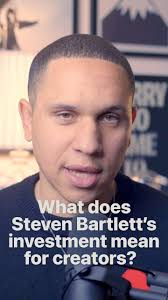 Steven Bartlett just raised an eight figure round for his group co  Steven.com at a HUGE valuation., One billion YouTube views. 90% ownership  retained. Led by Slow Ventures., This is the largest ...