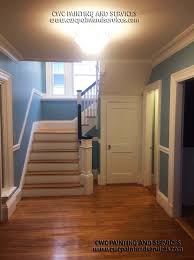 If the walls are so damaged or pitted after removing the wallpaper that filling each individual hole with joint compound isn't practical, skim coat the wall instead. Removing Wallpaper Do I Need Plaster Or A Skim Coat Cwc Painting And Services