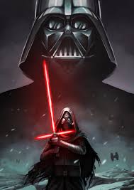 Kylo Ren Darth Vader Starwars What would happen if luke joined the dark side?