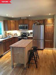 ;) we've been in a state of construction for thanks christy! Updated 1970s Kitchen With Modern Farmhouse Style Apartment Therapy