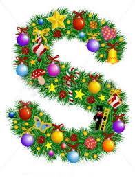Letter S Christmas Lettering Christmas Alphabet Christmas Fonts