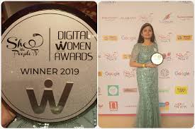 Happy To Share That Our Founder Pooja Doshi Has Won The Digital Women Award 2019 In The Ecommerce Category These Awards Are Organ In 2020 Happy Return Gift Milestones