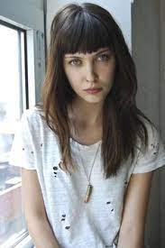Jagged and angled short hairstyles with bangs. Short Bangs Ftw
