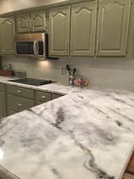 faux marble countertop, kitchen remodel