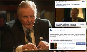Norma mccorvey, the anonymous plaintiff in roe v. Facebook Rejects Ads From Producers Of Controversial Pro Life Film Starring Jon Voight Daily Mail Online