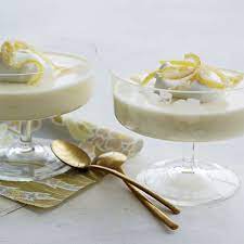 Lemon Puddings With Candied Lemon Zest Recipe Recipe Candied Lemon Zest Lemon Zest Recipes Citrus Desserts