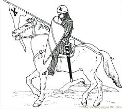 Collection by coloring page land. Castle Knight Coloring Page 10 Coloring Page For Kids Free Knights Printable Coloring Pages Online For Kids Coloringpages101 Com Coloring Pages For Kids