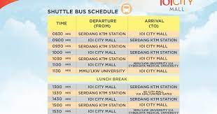 Enter your dates and choose from 144 hotels and other places to stay. Shuttle Bus To Ioi City Mall De Centrum Bangi Kajang