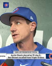 Justin Steele could miss the month of April.