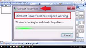 How To Fix Microsoft Powerpoint Has Stopped Working Error In Windows Youtube