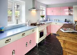 Buy Yourself A Retro English Rose Kitchen Homes Antiques Pastel Kitchen Retro Kitchen Metal Kitchen Cabinets