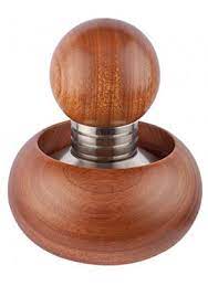 A modular tamper kit designed to be used both by professionals in coffee bars and in the comfort of your home. Wooden Coffee Tamper Kit Bouble