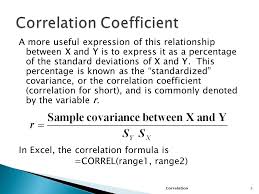 Choose covariance in the data analysis window that appears, select covariance and the click ok. Correlation1 The Variance Of A Variable X Provides Information On The Variability Of X The Covariance Of Two Variables X And Y Provides Information Ppt Download
