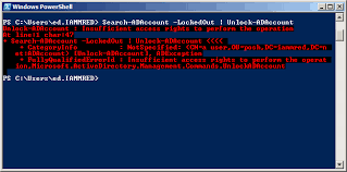 All the smallest tasks that take up your time . Use Powershell To Find Locked Out User Accounts Scripting Blog