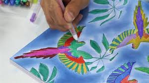 8 free, printable get well soon cards. How To Color Like An Artist Tips For Adult Coloring Converts Wsj