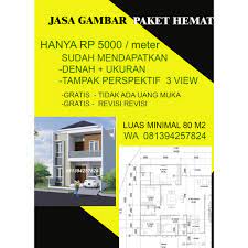 Karya arsitek merupakan jasa arsitek rumah minimalis modern dengan harga jasa murah. Rp 5000 M2 Gratis Revisi Jasa Desain Gambar Arsitek Rumah Jasa Gambar Arsitek Online 2020 Shopee Indonesia