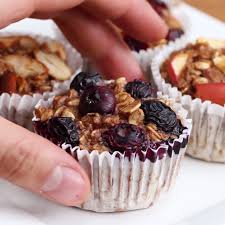Banana Oatmeal Muffins Recipe By Tasty Video Recipe Video Banana Oatmeal Muffins Dessert Recipes Baby Food Recipes