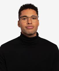 Nathaniel Rectangle Silver Glasses for Men