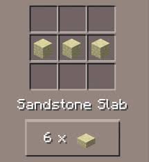See how easy it is to use and learn what you a new crafting block that gives you the recipes that are possible (stairs, slabs, fences) when you put the source block into it. Sandstone Slab Minecraft Pocket Edition Canteach