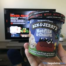 Ben & jerry's é cuidadosamente selecionado tal como a tua lista de netflix. Review Ben Jerry S Netflix Chilll D Ice Cream And Non Dairy Frozen Dessert The Impulsive Buy