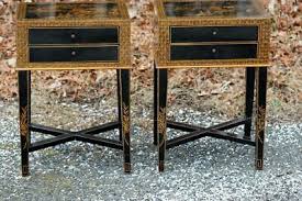 Tables Chinese Black Lacquer