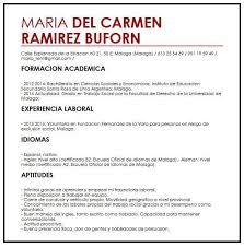 Ejemplos De Cv Para Trabajos A Tiempo Parcial Micvideal