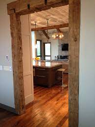 How to frame garage is also explained in this video. Exposed Wood Beam Doorway Novocom Top