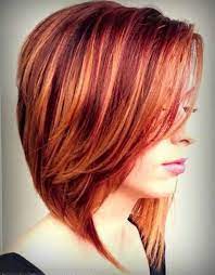 20 Inverted Bob Haircut Bob Haircut And Hairstyle Ideas Red Hair With Blonde Highlights Natural Red Hair Red Blonde Hair