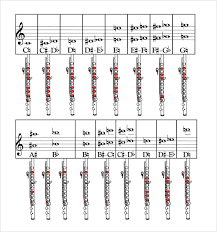 60 Qualified Flute Chart Notes