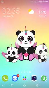Panda Wallpapers Kawaii Cute Pandicorn For Android Apk