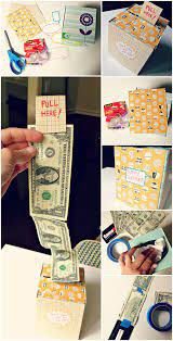 How to make a fun cash gift using a tissue box first you will need to take the tissues out of your tissue box. Diy Creative Way To Give A Cash Gift Using A Kleenex Box